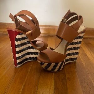 Jessica Simpson platform wedges